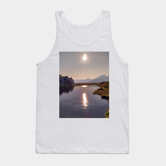 Snowdonia Pool Tank Top by AmyHuntPhotos